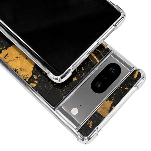 Chunky Marble Google Pixel 8a Clear Case